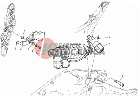 REAR SHOCK ABSORBER
