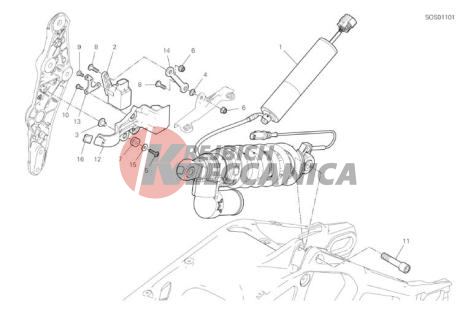 REAR SHOCK ABSORBER