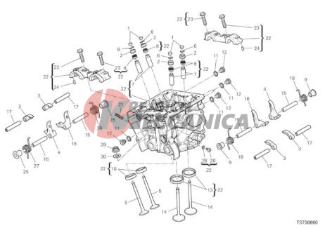 VERTICAL CYLINDER HEAD