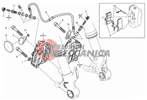 FRONT BRAKE SYSTEM