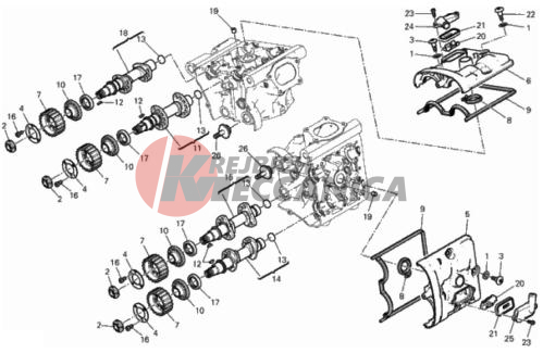 CYLINDER HEAD : TIMING SYSTEM