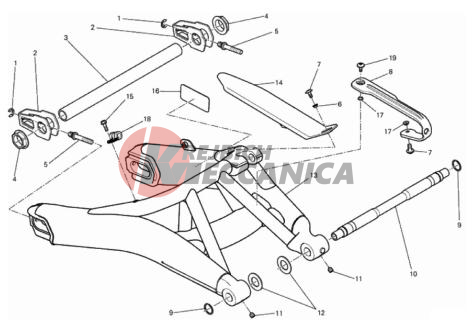 REAR SWINGING ARM