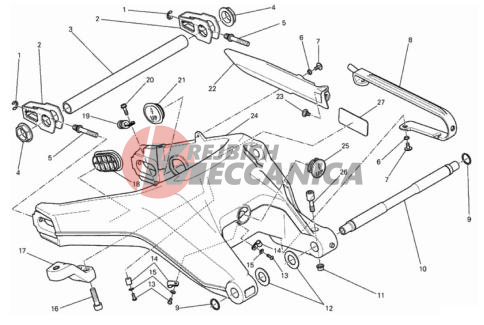 REAR SWINGING ARM