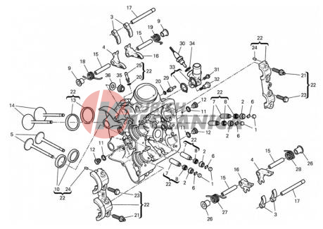 HORIZONTAL CYLINDER HEAD