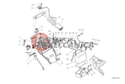 BATTERY HOLDER