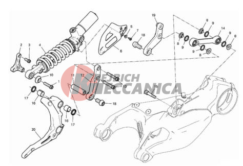 REAR SHOCK ABSORBER