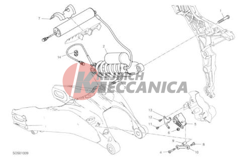 REAR SHOCK ABSORBER