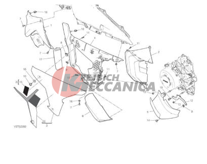 COVER , FRAME RH