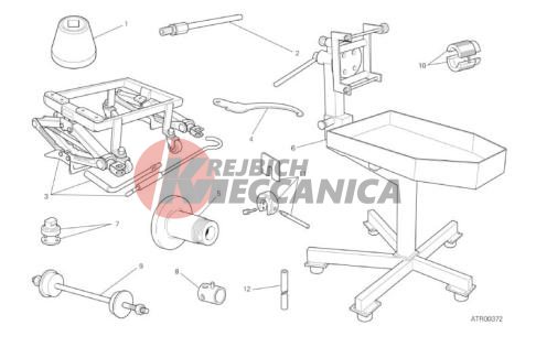 WORKSHOP SERVICE TOOLS (FRAME)