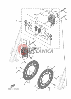 FRONT BRAKE CALIPER