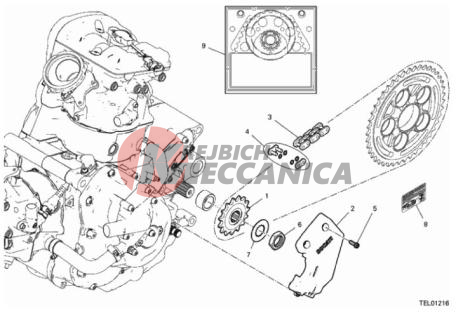 FRONT SPROCKET - CHAIN