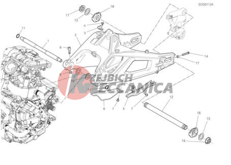 REAR SWINGING ARM