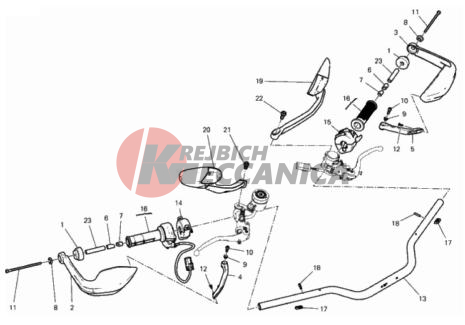 HANDLEBAR AND CONTROLS