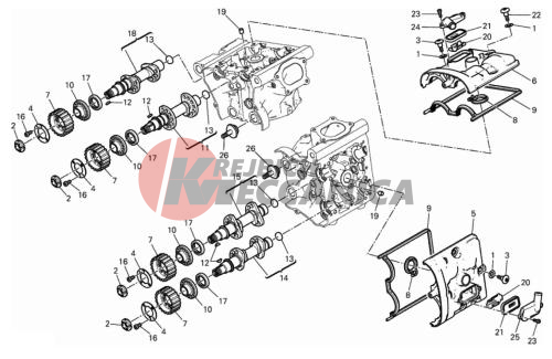 CYLINDER HEAD : TIMING SYSTEM