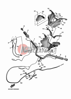 STEERING HANDLE & CABLE