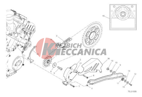 FRONT SPROCKET - CHAIN