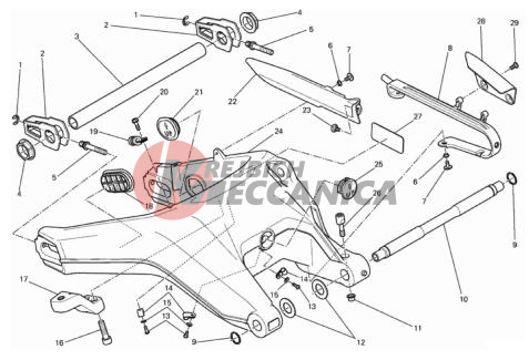 REAR SWINGING ARM