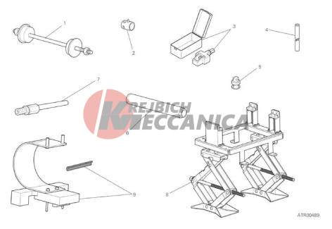 WORKSHOP SERVICE TOOLS, FRAME
