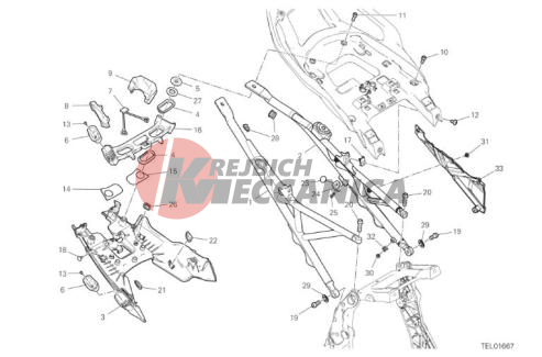 REAR FRAME COMP.