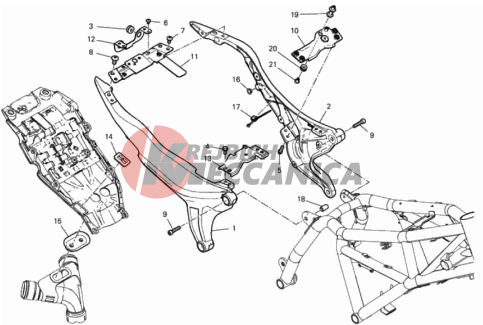 REAR FRAME COMP.