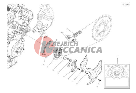 FRONT SPROCKET - CHAIN