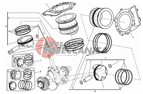 CYLINDERS - PISTONS