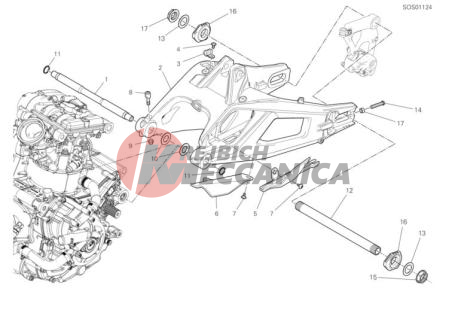 REAR SWINGING ARM