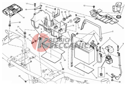 BATTERY HOLDER