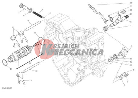 GEAR CHANGE MECHANISM