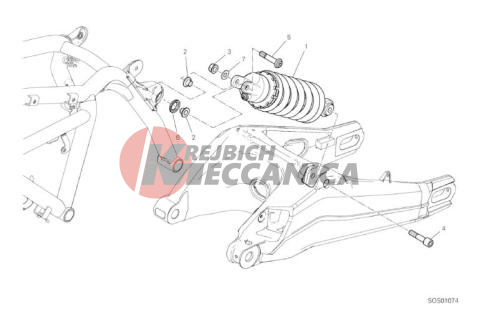 REAR SHOCK ABSORBER