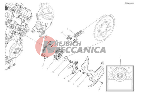 FRONT SPROCKET - CHAIN