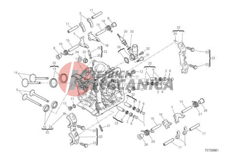 HORIZONTAL CYLINDER HEAD