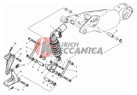 REAR SHOCK ABSORBER