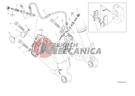 FRONT BRAKE SYSTEM