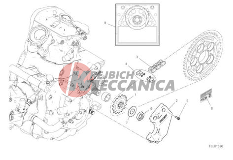 FRONT SPROCKET - CHAIN