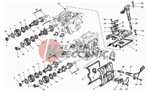 CYLINDER HEAD : TIMING SYSTEM