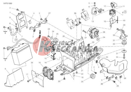 BATTERY HOLDER