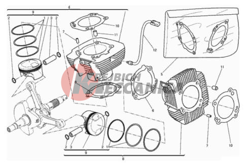 CYLINDERS - PISTONS