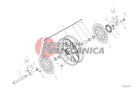 28A FRONT WHEEL