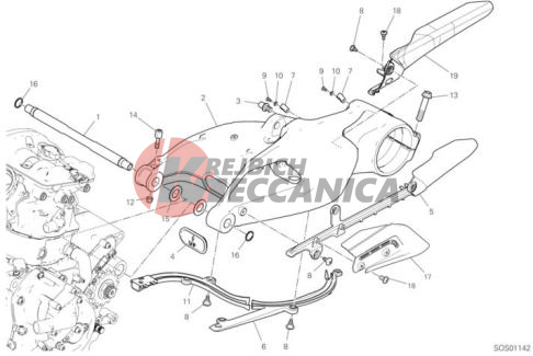 REAR SWINGING ARM
