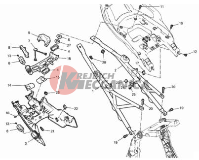 REAR FRAME COMP.