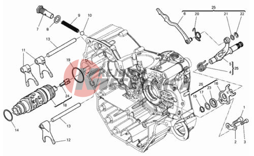 GEAR CHANGE MECHANISM