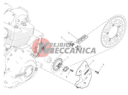 FRONT SPROCKET - CHAIN