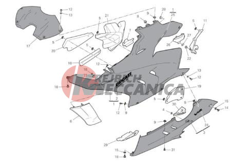 FAIRING, LH