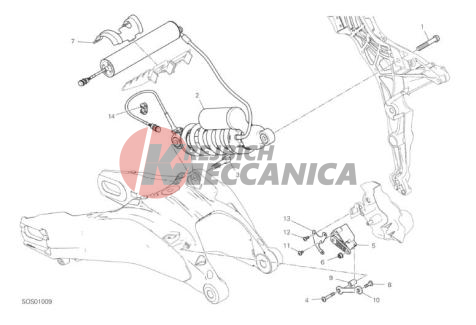 REAR SHOCK ABSORBER