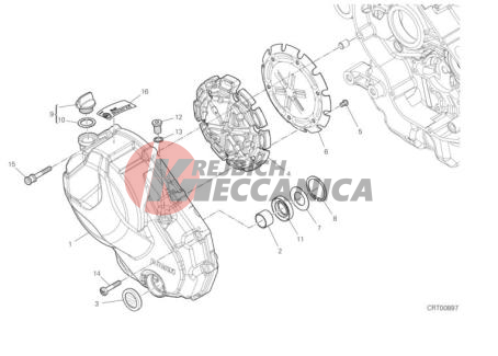 CLUTCH COVER