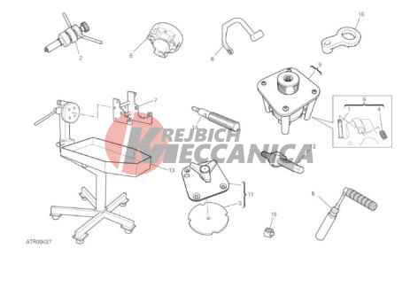 01C WORKSHOP SERVICE TOOLS (ENGINE)