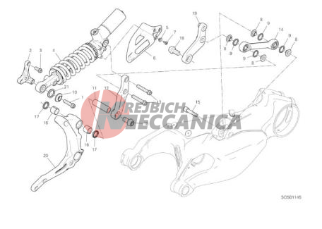 REAR SHOCK ABSORBER