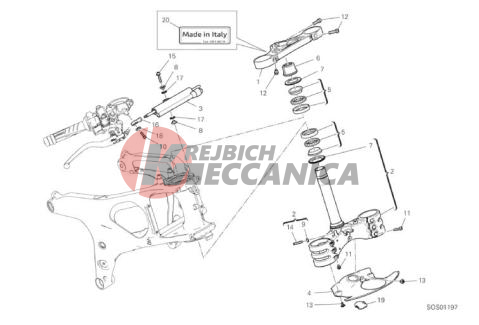 18A STEERING ASSEMBLY
