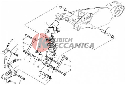 REAR SHOCK ABSORBER